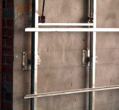 幕墻預(yù)埋件每平米施工示意圖